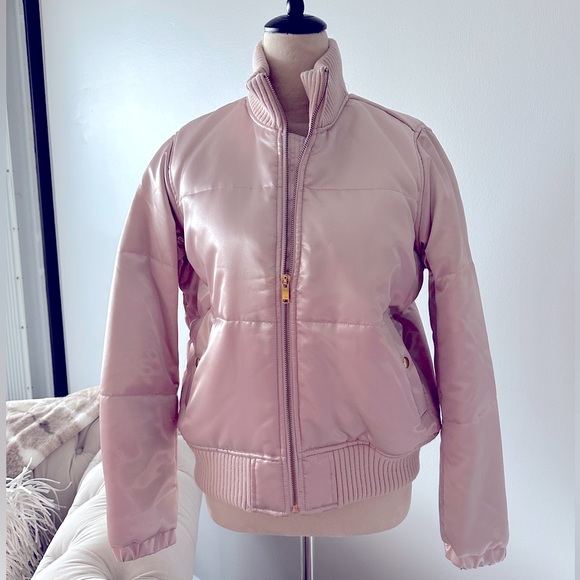 Dusty Pink GAP Puffer Size M - Picture 1 of 7